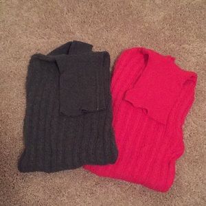 Bundle of two forever 21 turtleneck sweaters